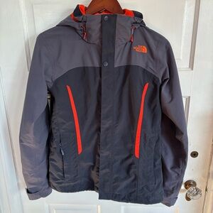 The North Face Women's Performance Jacket in Gray and Orange